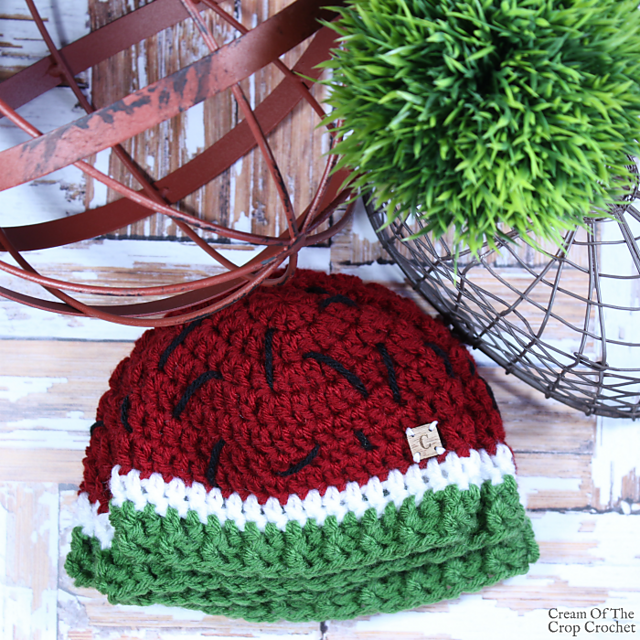 Ravelry: Watermelon Hat pattern by Cream Of The Crop Crochet