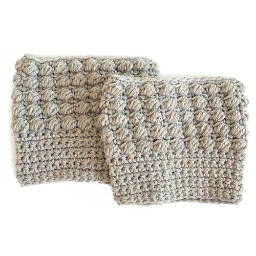 Bobble Stitch Boot Cuff photo 4