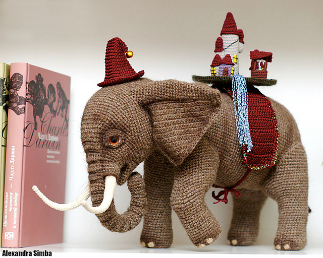 Ravelry 0001 Elephant pattern by CrochetPatternGuru