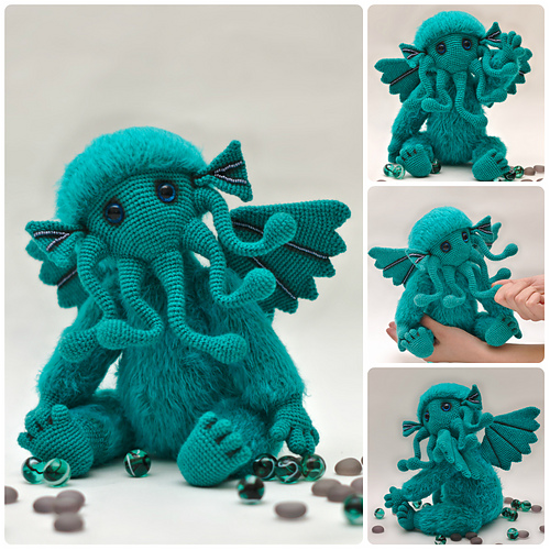 Ravelry: 0008 Cthulhu pattern by CrochetPatternGuru