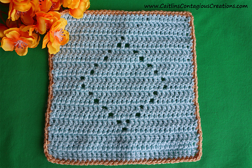 Ravelry: Diamond Shape Filet Square pattern by Caitlin's Contagious ...