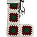 Granny Square Christmas Stocking pattern 