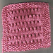 Eyelet Washcloth pattern 