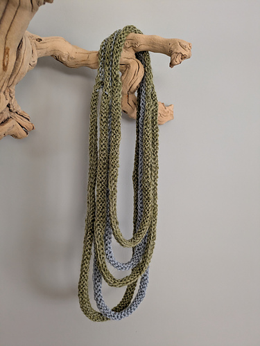 Ribbed Multi-strand Necklace