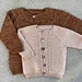 Sandcastle Baby Cardigan pattern 