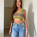 Tulipa Crop Top pattern