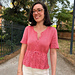 Leaf Me Tender Tee pattern 