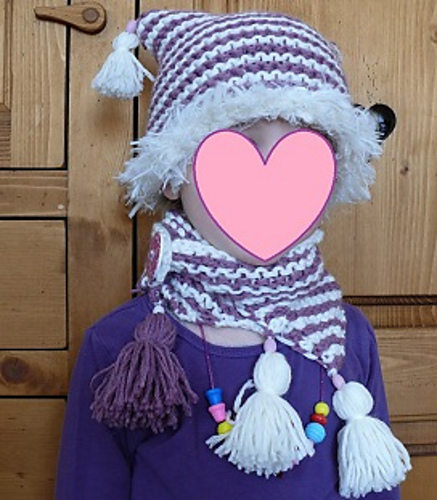 So girly! Bonnet & Chèche photo 1