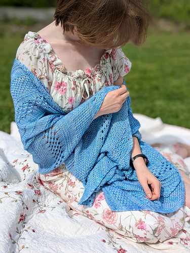 Nær vårsjal - CanBee Crafty Shop