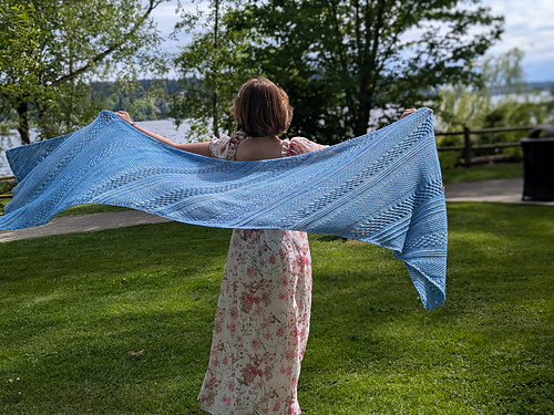 Nær vårsjal - CanBee Crafty Shop