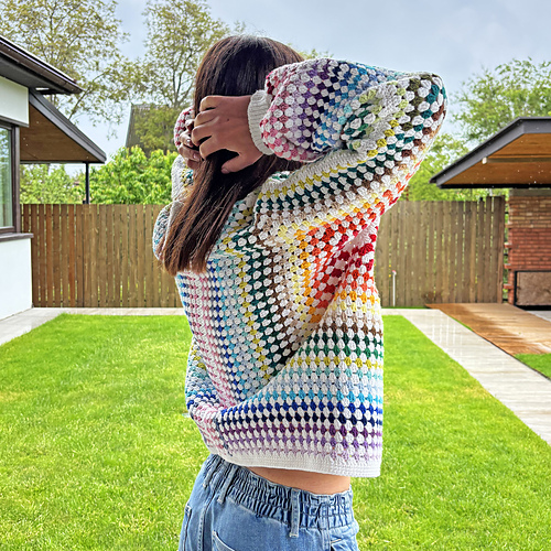 Hexagon Cardigan - Kseniia Semeliak