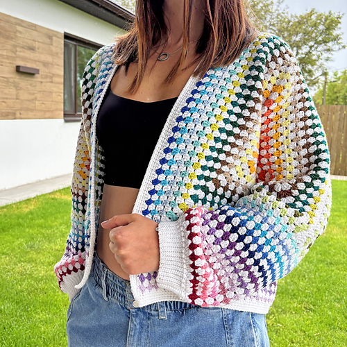 Hexagon Cardigan - Kseniia Semeliak