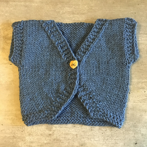 Ravelry Angelita Baby Bolero Jacket pattern by marianna mel