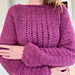 Runa Raglan Sweater pattern 