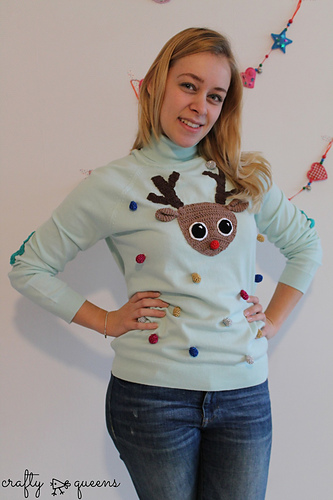 Ugly Christmas Sweater DIY photo 5