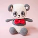 Genji the Panda pattern 