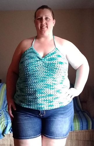 Ravelry: Roam Halter Top pattern by Carlie Liedtke