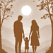 Overlay Mosaic "THE FAMILY" pattern 