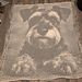 Overlay Mosaic "MINI SCHNAUZER" pattern