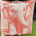 Overlay Mosaic "BABY ELEPHANT" pattern