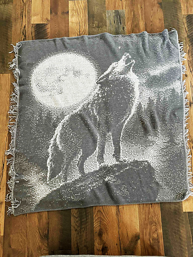 Overlay Mosaic "THE WOLF"