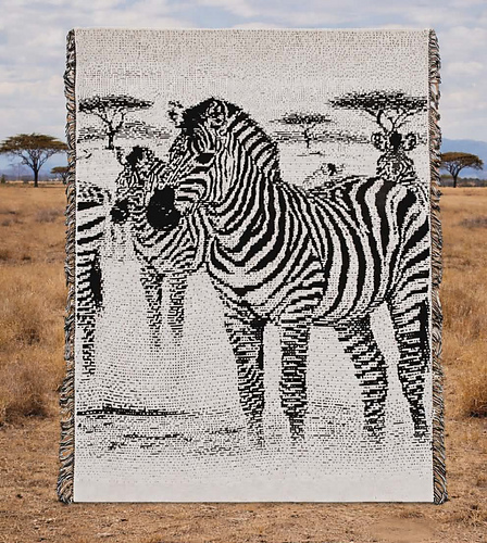 Overlay Mosaic "ZEBRAS"