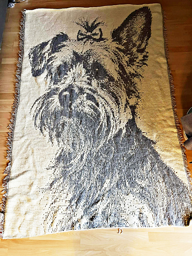 Overlay Mosaic "YORKSHIRE TERRIER"