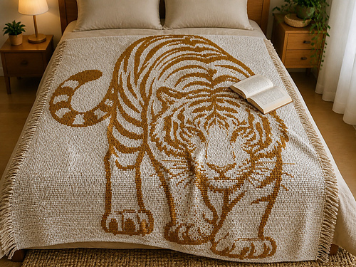 Overlay Mosaic "THE TIGER ONE"