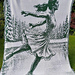 Overlay Mosaic "THE ICE SKATER 2" pattern
