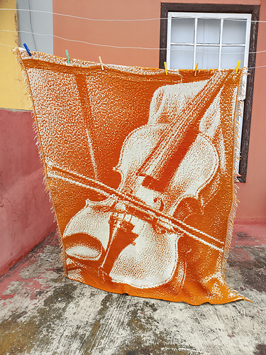 Overlay Mosaic "VIOLIN"