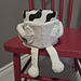 Knit Book Reader Toilet Paper Holder pattern 