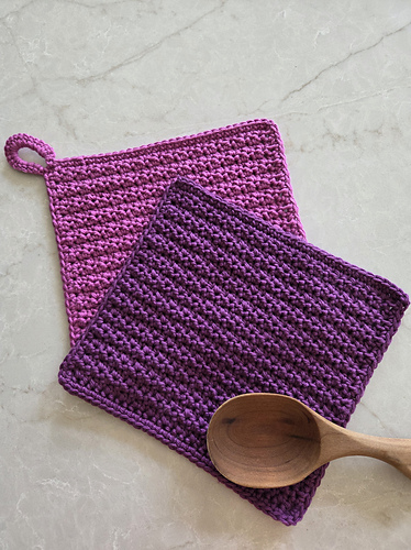 Mulberry Patch Dishcloth