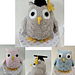 Wise Owls pattern 