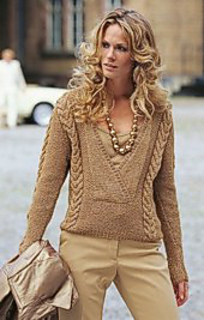 Ravelry: # 11 Luxor Pullover pattern by Lana Grossa