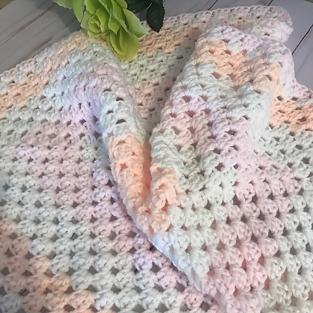 Granny Square Baby Blanket
