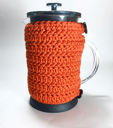 Herringbone French Press Cozy