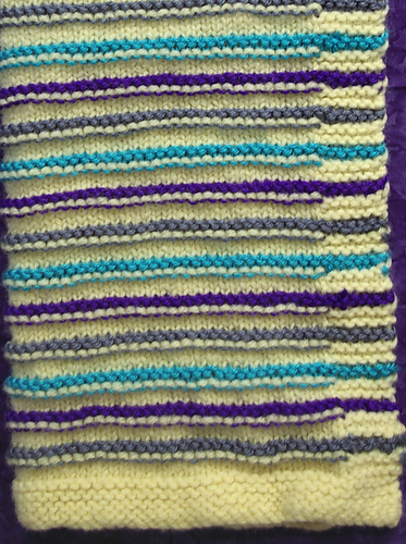 Standout Striped Baby Blanket photo 1