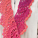 Stacked Shell Scarf pattern 