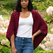 Crochet-Knit Shrug pattern 