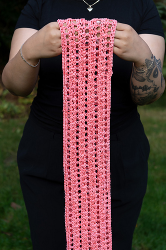 Crisscross Lace Cowl photo 3