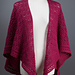 Raspberry Jewel Shawl pattern