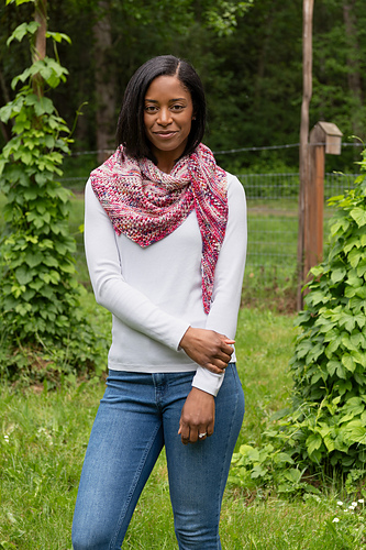 Tropical Galaxy Shawl