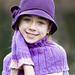 Girl's Shoulder Wrap & Mittens photo 4