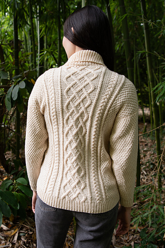 Lattice Knit Sweater photo 2