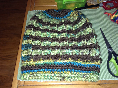 Cluster Stitch Slouch Hat photo 5