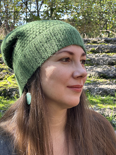 The Green Witch Slouchy Beanie