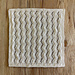 Winding Willow lace block pattern 