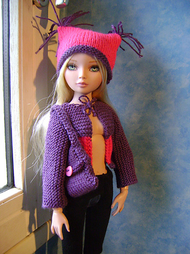 Gilet, bonnet et sac pour Ellowyne photo 1