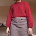 Mina Cropped Sweater pattern 