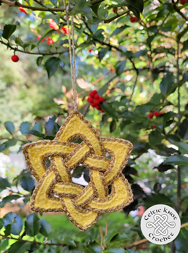 Celtic Christmas Bag Charm photo 2